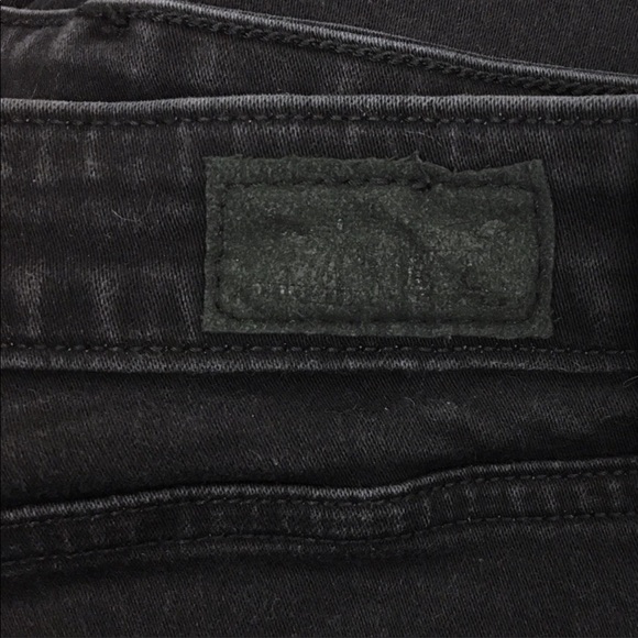 LEVI’S Jeans Mid Rise Skinny Slim Faded Black Wash Stretch Denim Plus Size 14 - Picture 5 of 13